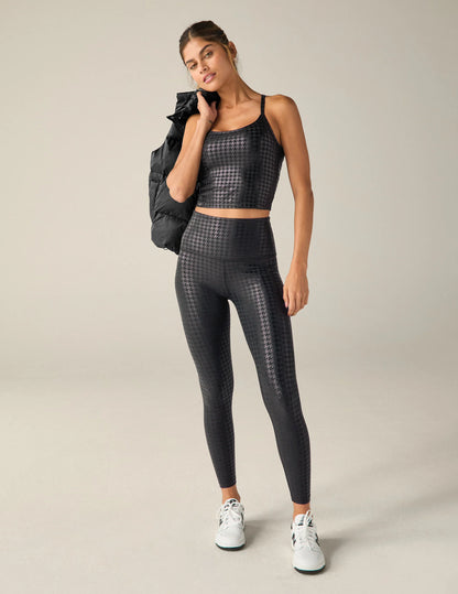 Beyond Yoga Houndstooth Midi Legging