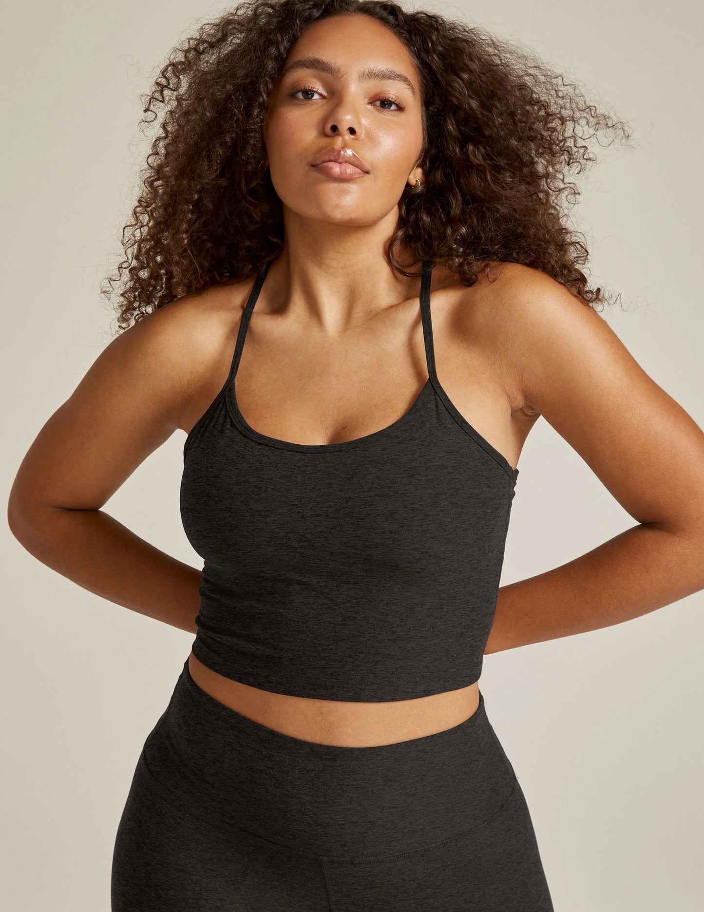 Beyond Yoga Spacedye Slim Racerback Cropped Tank